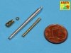 Aber 72L-55 Lufa 105mm do niemieckiej armaty LeFH 18 lub “Wespe” / German 105mm barrel for LeFH 18 “Wespe” 1/72